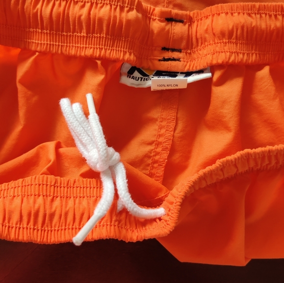 🗺️ NST Nautica Sports Tech Swim Shorts Inside Drawstring Men's XL - Picture 6 of 13